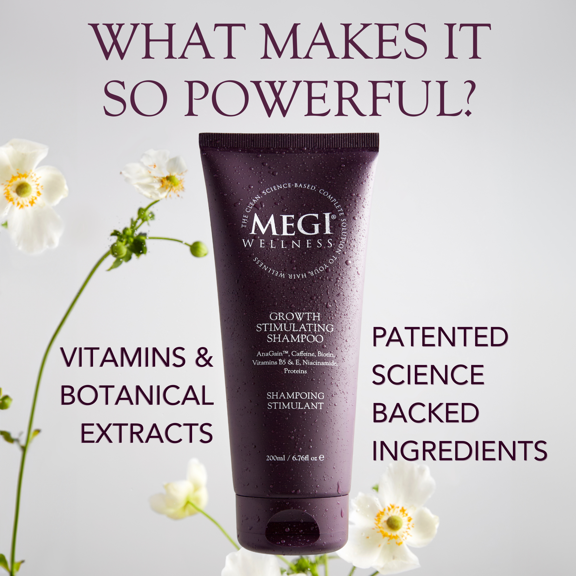Megi® Wellness Growth Stimulating Shampoo
