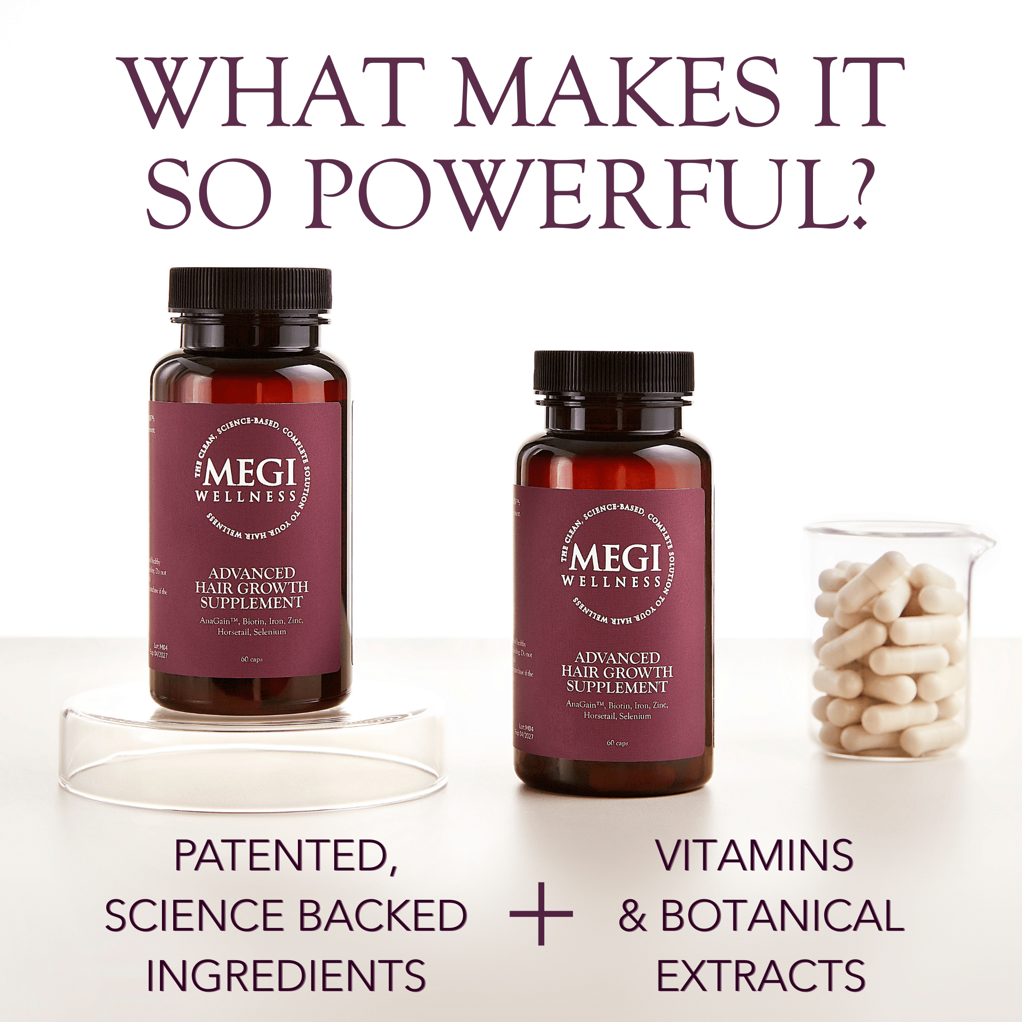 Advanced Hair Growth Supplement Bundle - MEGIWellness