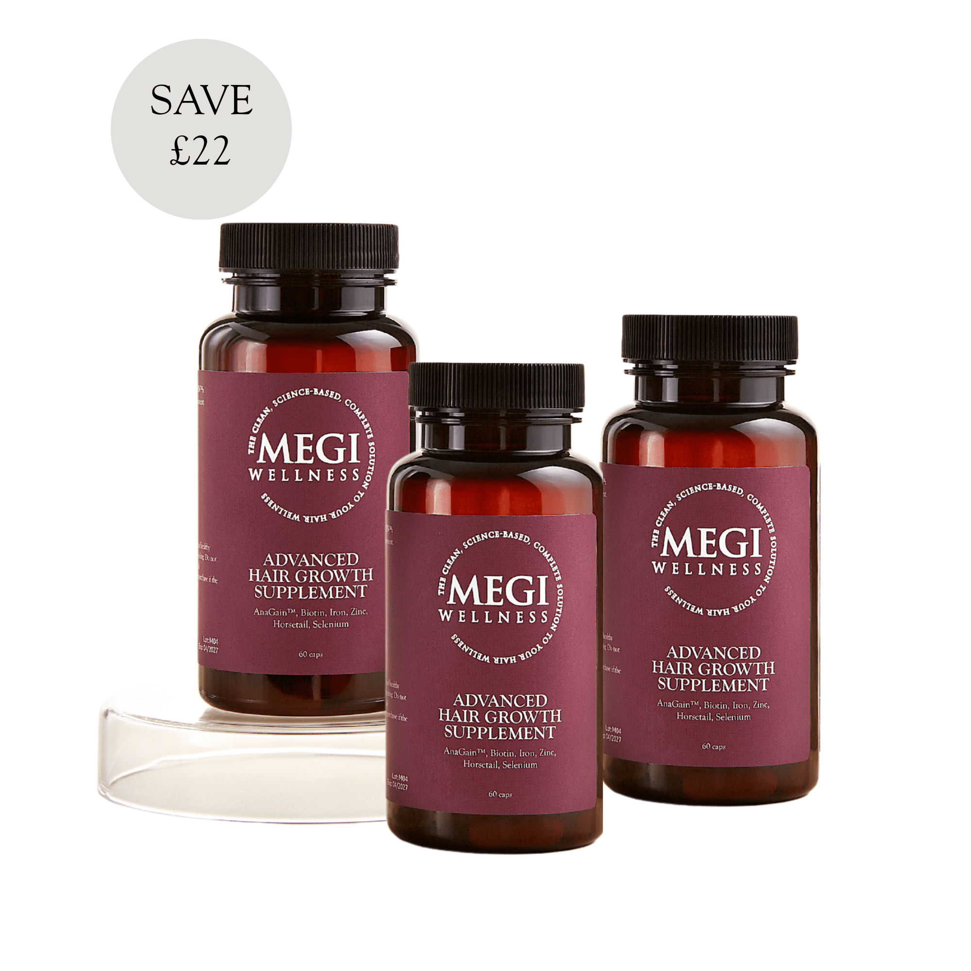 Advanced Hair Growth Supplement Bundle - MEGIWellness