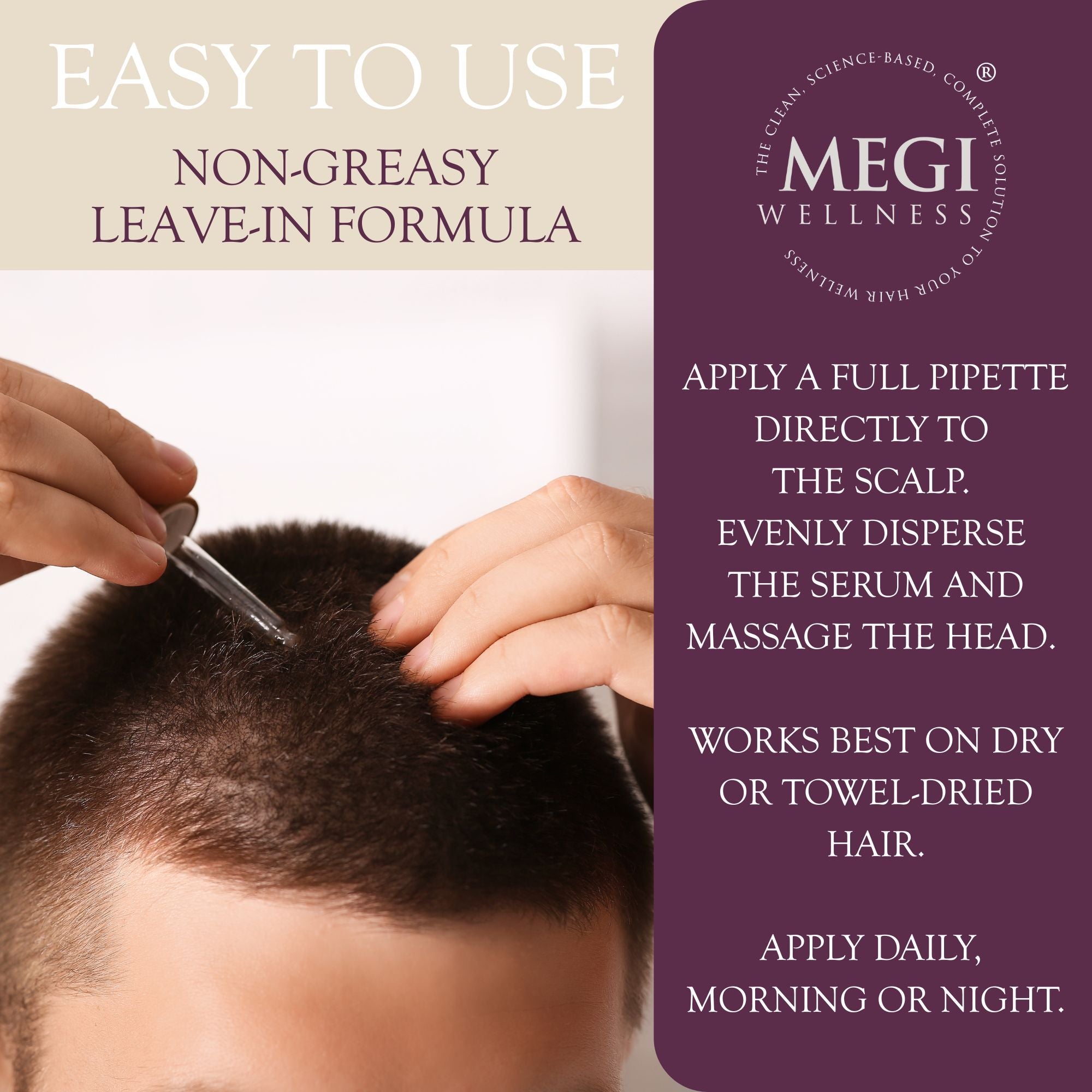 Megi® Wellness Growth Stimulating Hair Serum - MEGIWellness
