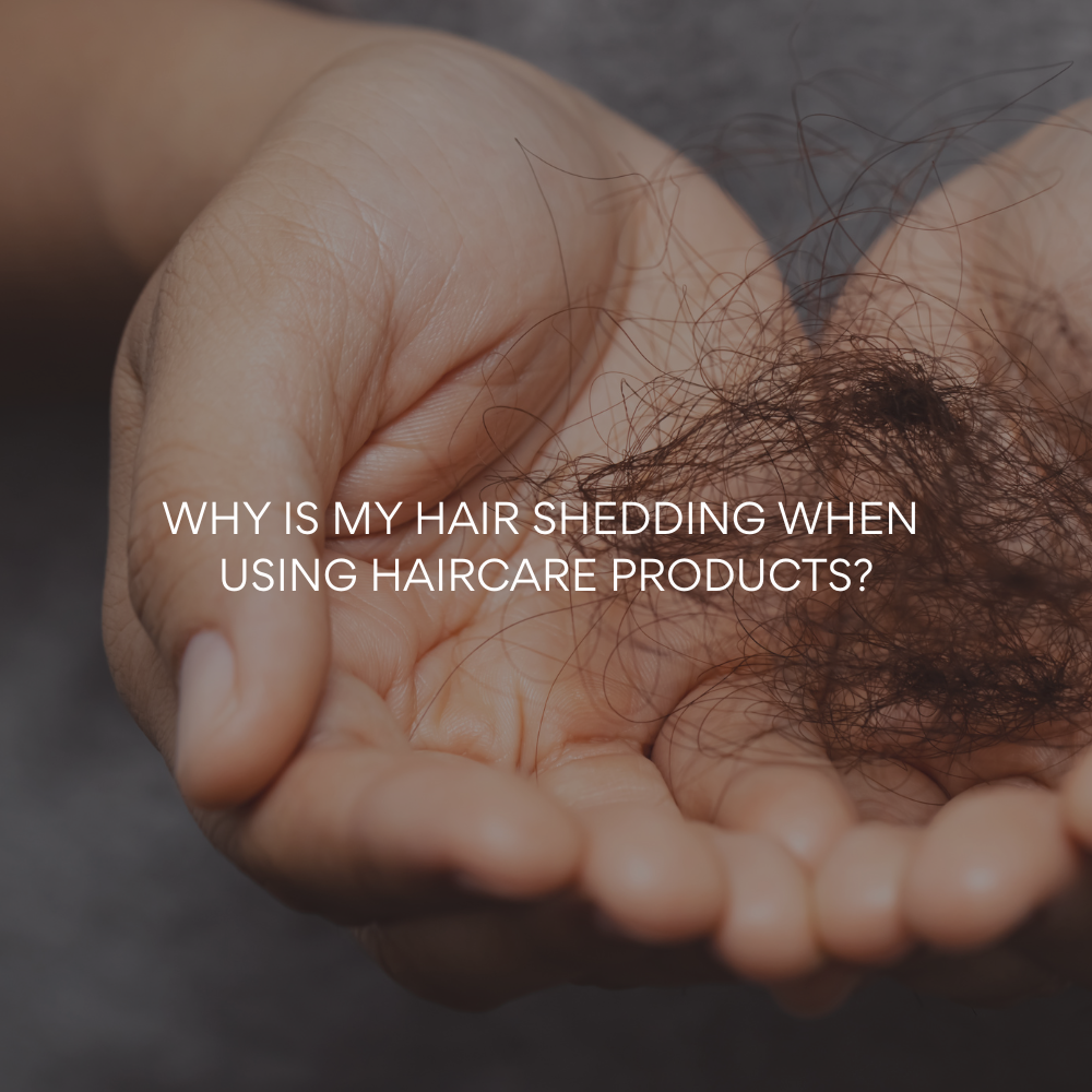 Why my hair is shedding more when using growth products?!