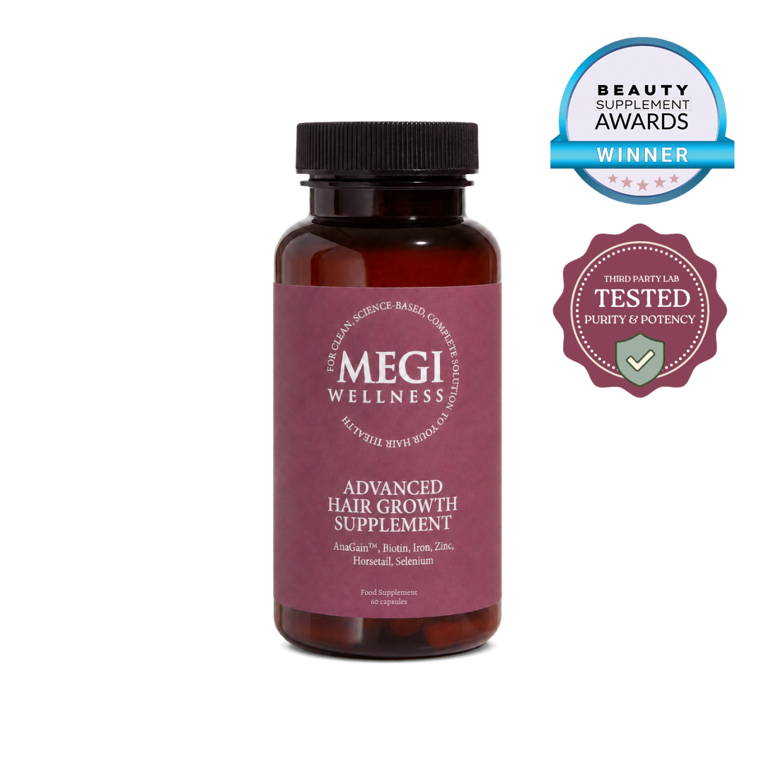 Hair Growth Supplement for Thinning Hair | Reduce Hair Loss 34% in 30 Days