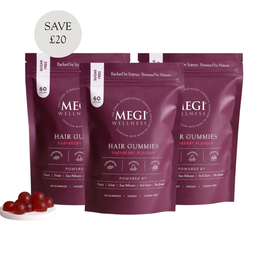 Megi Wellness Hair Gummies Bundle | 3 Month Supply