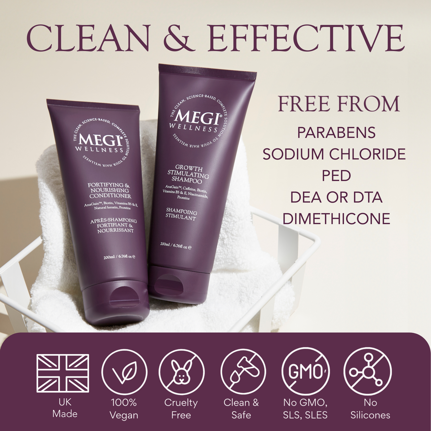 Megi® Wellness Fortifying &amp; Deep Nourishing Conditioner