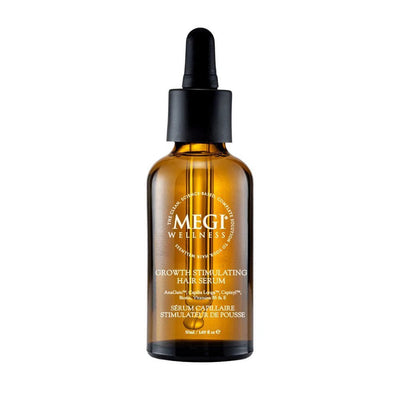 Hair regrowth serum in a 50ml bottle