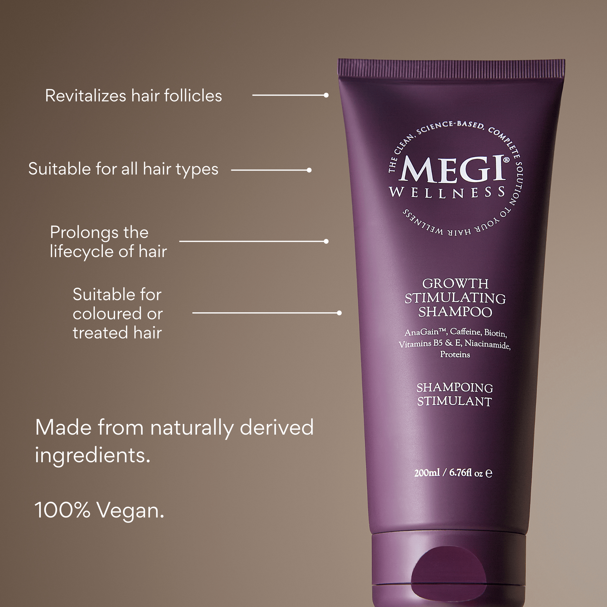 Megi® Wellness Growth Stimulating Shampoo - MEGIWellness