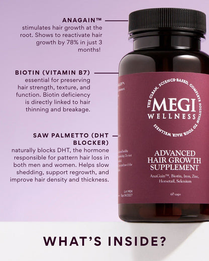 Megi Wellness Ultimate Hair Growth Bundle | 90-Day Supply — Save £85 - MEGIWellness