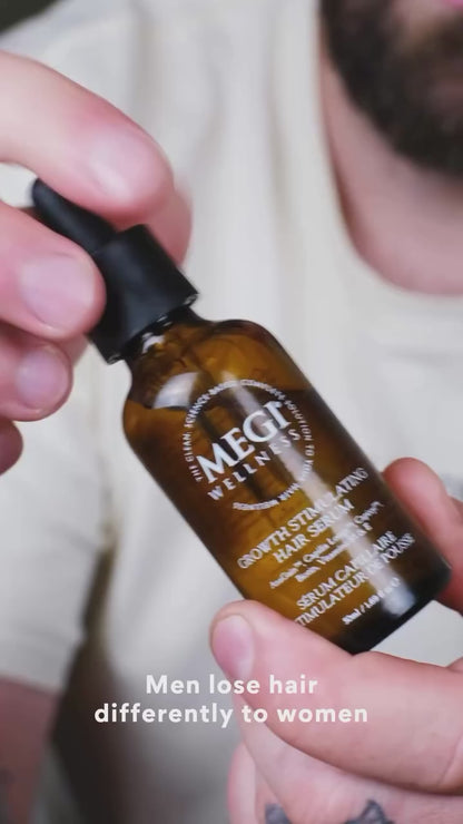 Hair Growth Serum for Thinning Hair | 89% Less Hair Loss
